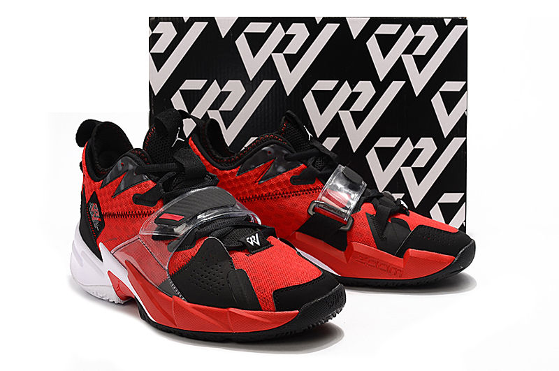 Jordan Why Not Zer0.3 Black Red White Shoes
